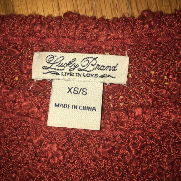 Burnt Sienne Poncho - Picture 2 of 6